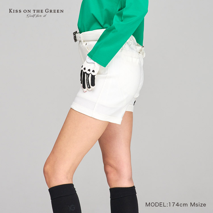 ゴルフウェア レディース ショートパンツ スーパーストレッチ素材の多